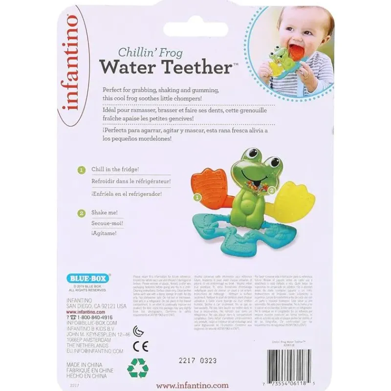 Infantino Rattles & Teethers*- Chillin' Frog Water Teether
