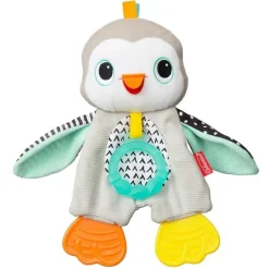 Infantino Rattles & Teethers*- Cuddly Teether, Penguin