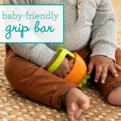 Infantino Rattles & Teethers*- Handy Dandy Teething Miitt, Carrot