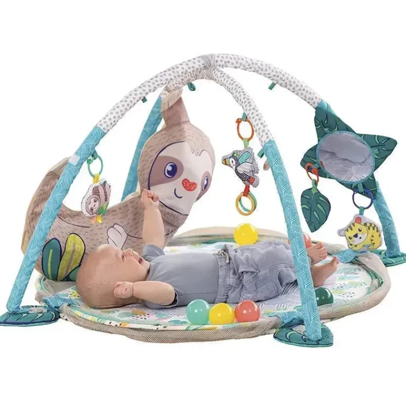 Infantino Playmats & Gyms|Toys For 0-12 Months*- 4-In-1 Jumbo Baby Activity Gym & Ball Pit - Sloth