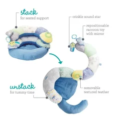Infantino Playmats & Gyms*- 2-In-1 Tummy Time & Seated Support