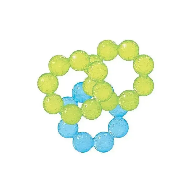 Infantino Toys For 0-12 Months|Gift For Baby*- 3-Pack Water Teethers, Lime/Aqua