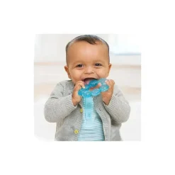 Infantino Toys For 0-12 Months|Gift For Baby*- 3-Pack Water Teethers, Lime/Aqua
