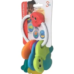 Infantino Rattles & Teethers|Toys For 0-12 Months*- Sea Life Teether
