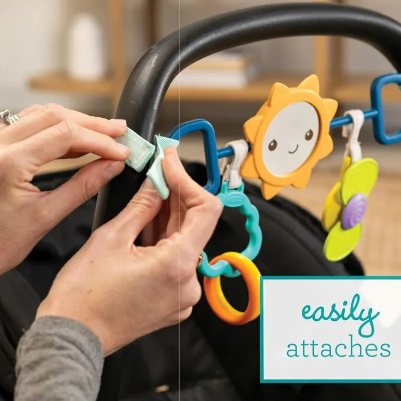 Infantino Stroller & Car Seat Toys*- Sensory Travel Bar
