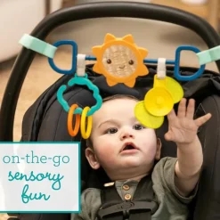 Infantino Stroller & Car Seat Toys*- Sensory Travel Bar