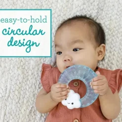 Infantino Toys For 0-12 Months|Gift For Baby*- Soothe & Shake Water Teethers
