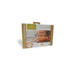 Infantino Food Storage*- Squeeze Pouches, 50-Pack