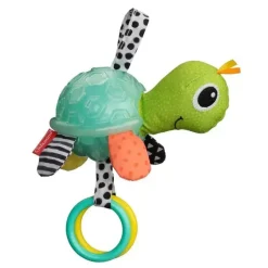 Infantino Rattles & Teethers|Toys For 0-12 Months*- Textured Sensory Pal Turtle
