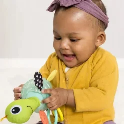 Infantino Rattles & Teethers|Toys For 0-12 Months*- Textured Sensory Pal Turtle