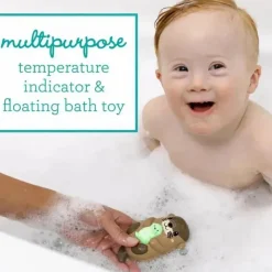 Infantino Bath Toys*- Wee Wild Ones - Digital Bath Thermo Sensor, Otter