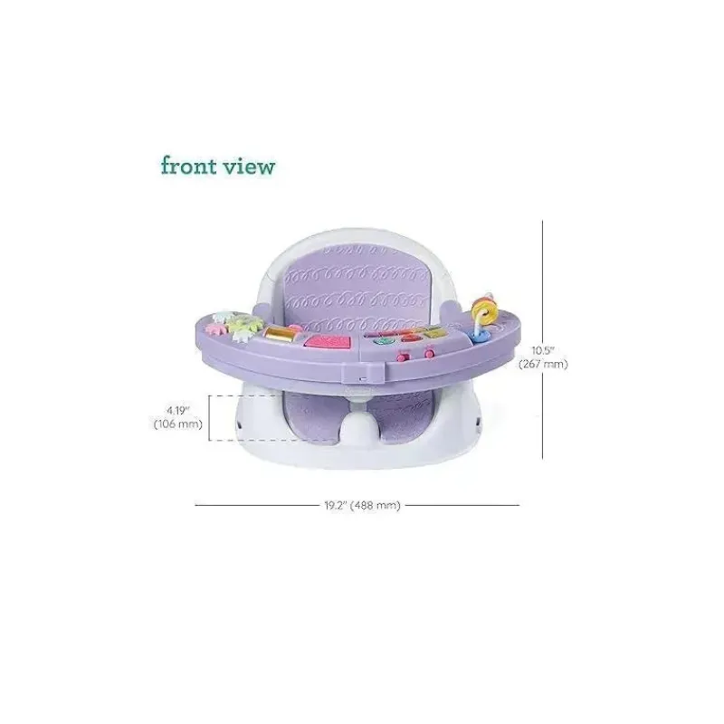 Infantino Seats & Booster Chairs*- Wee Wild Ones Music & Lights 3-In-1 Discovery Seat & Booster, Lavender