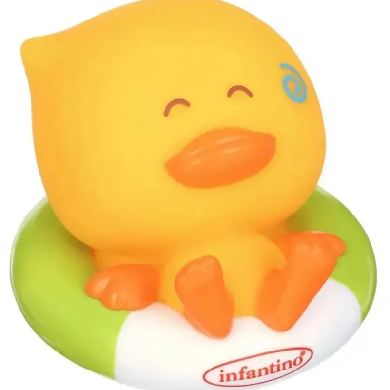 Infantino Bath Toys*- Wee Wild Ones - Bath Duck Tub Tester