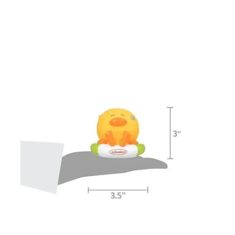 Infantino Bath Toys*- Wee Wild Ones - Bath Duck Tub Tester