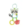 Infantino Rattles & Teethers*- Wee Wild Ones Jingle Charms Rattle, Raccoon