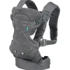 Infantino Front, Hip And Backpack Carriers*Flip Advanced 4-in-1 Convertible Carrier, Light Grey