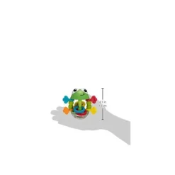 Infantino Rattles & Teethers|Toys For 0-12 Months*Flip Flop Frog Rattle, Multicolor