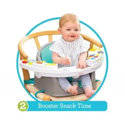 Infantino Seats & Booster Chairs*Music & Lights 3-In-1 Discovery Seat & Booster, Infant Activity Seat and Feeding Chair