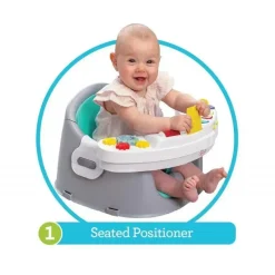 Infantino Seats & Booster Chairs*Music & Lights 3-In-1 Discovery Seat & Booster, Infant Activity Seat and Feeding Chair