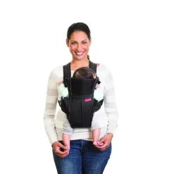Infantino Front, Hip And Backpack Carriers*Swift Classic Baby Carrier, Black