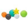 Infantino Rattles & Teethers|Toys For 0-12 Months*Textured Multi Ball Set, Multicolor