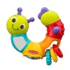 Infantino Rattles & Teethers|Toys For 0-12 Months*Topsy Turvy Twist and Play Caterpillar Rattle, Multicolor