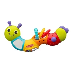 Infantino Rattles & Teethers|Toys For 0-12 Months*Topsy Turvy Twist and Play Caterpillar Rattle, Multicolor