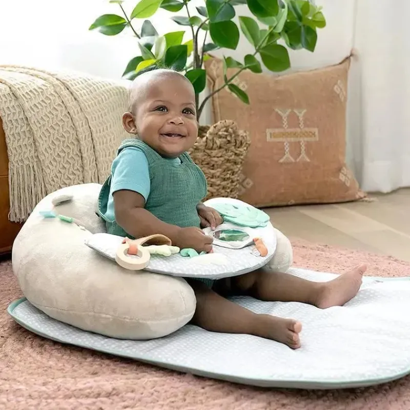 Ingenuity Playmats & Gyms|Toys For 0-12 Months*- Cozy Prop 4-in-1 Sit Up & Prop Activity Mat, Nate