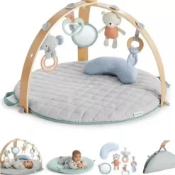 Ingenuity Playmats & Gyms|Toys For 0-12 Months*- Cozy Spot Reversible Duvet Activity Gym, Loamy
