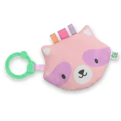 Ingenuity Stroller & Car Seat Toys*- Raccoon Crinkle Toy for Newborn