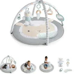 Ingenuity Playmats & Gyms|Toys For 0-12 Months*- Sheppy’s Spot Ultra Plush Baby Activity Gym & Tummy Time Mat