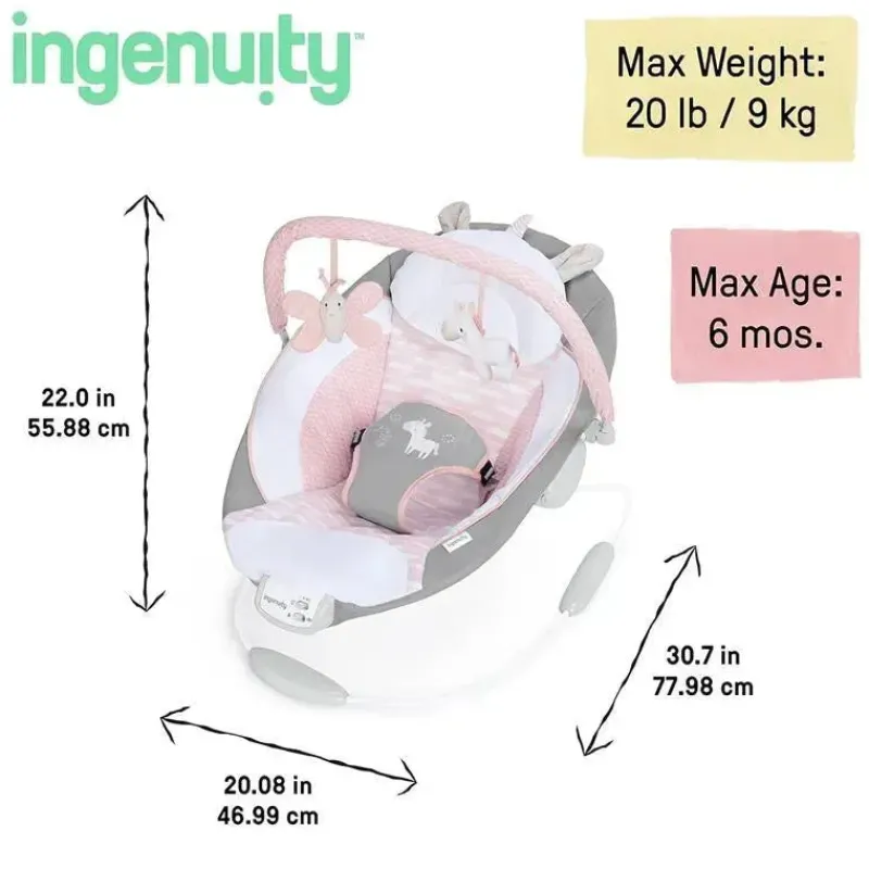 Ingenuity Bouncers, Swings & Rockers*- Soothing Baby Bouncer Infant Seat with Vibrations
