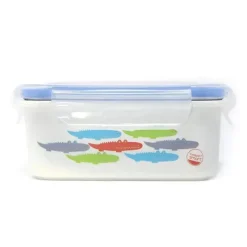 Innobaby Lunch Box|Dishes, Utensils & Food Containers*- Keepin' Fresh Stainless Bento Snack or Lunch Box, 16 oz, Alligator