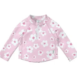 Iplay Baby Swimming Clothes*- Baby Girl Long Sleeve Blossoms Rashguard, Light Pink