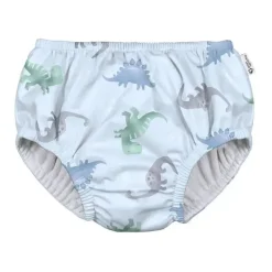 Iplay Baby Swimming Clothes*- Eco Pull-Up Swim Diaper, Light Blue Dinos