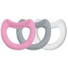 Iplay Toys For 0-12 Months|Gift For Baby*- First Teethers Made From Silicone (3Pk), Pink Set 3 Mo+