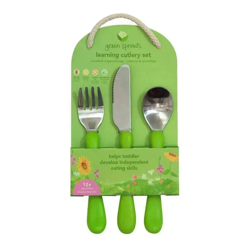 Iplay Utensils & Accessories|Dishes, Utensils & Food Containers*- Leaning Cutterly Set, Green