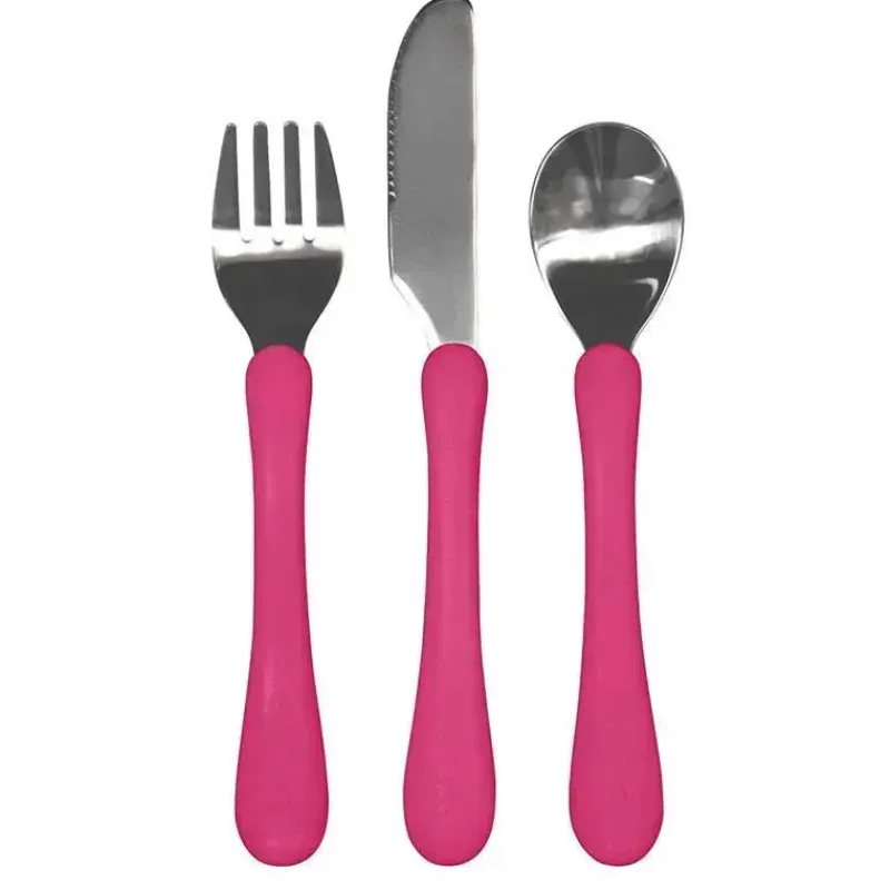 Iplay Utensils & Accessories|Dishes, Utensils & Food Containers*- Leaning Cutterly Set, Pink