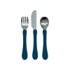 Iplay Utensils & Accessories|Dishes, Utensils & Food Containers*- Learning Cutlery Set, Navy, 12M