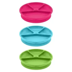 Iplay Plates & Bowls|Dishes, Utensils & Food Containers*- Learning Plate Aqua