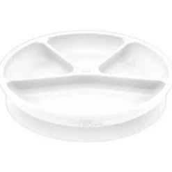Iplay Plates & Bowls|Dishes, Utensils & Food Containers*- Learning Plate, White, 12M