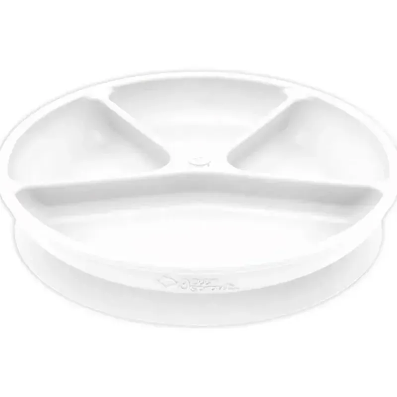 Iplay Plates & Bowls|Dishes, Utensils & Food Containers*- Learning Plate, White, 12M
