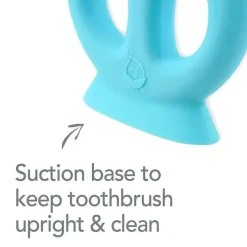 Iplay Oral & Nasal Care*- Learning Toothbrush Made From Silicone, Pink, 9/18M