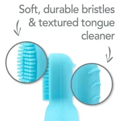 Iplay Oral & Nasal Care*- Learning Toothbrush Made From Silicone, Pink, 9/18M