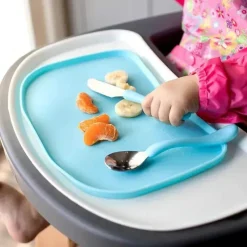 Iplay Plates & Bowls|Dishes, Utensils & Food Containers*- Mini Platemat, Aqua