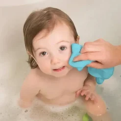 Iplay Organic|Baby Washcloths*- Muslin Washcloths Made From Organic Cotton (4Pk), White