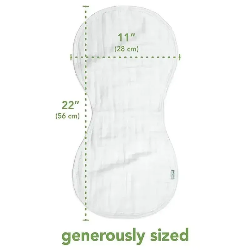 Iplay Organic*- 3Pk Muslin Burp Cloths Made From Organic Cotton, Gray Koala