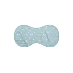 Iplay Organic|Burp Cloths*- 3Pk Muslin Burp Cloths Made From Organic Cotton, Aqua Fox