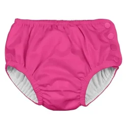 Iplay Swim Diapers*- Snap Reusable Absorbent Swim Diaper-Hot Pink