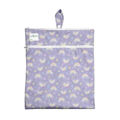 Iplay Lunch Boxes & Bags|Lunch Box*- Wet & Dry Bag, Violet Rainbows